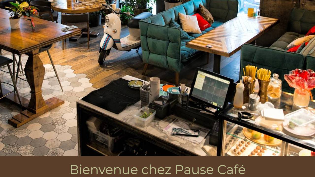 Image de page d'accueil du site Pause Café